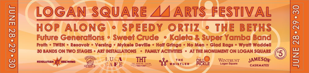 2023 Logan Square Arts Festival CTA Ad